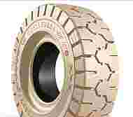 355/50-15 Trelleborg M2 LOC Click LD Non-Mark Solid Forklift 9.75  